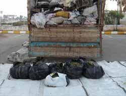 Hurda Kamyonundan Esrar Çıktı!