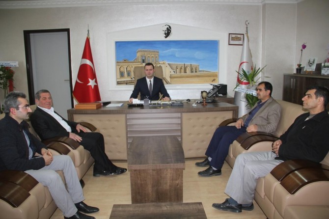 HÜDA PAR’dan yeni atanan başhekime ziyaret