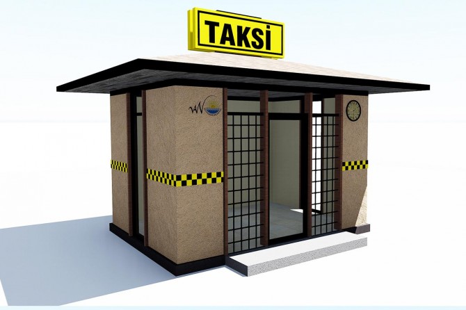 Van’da taksi durakları yenilenecek