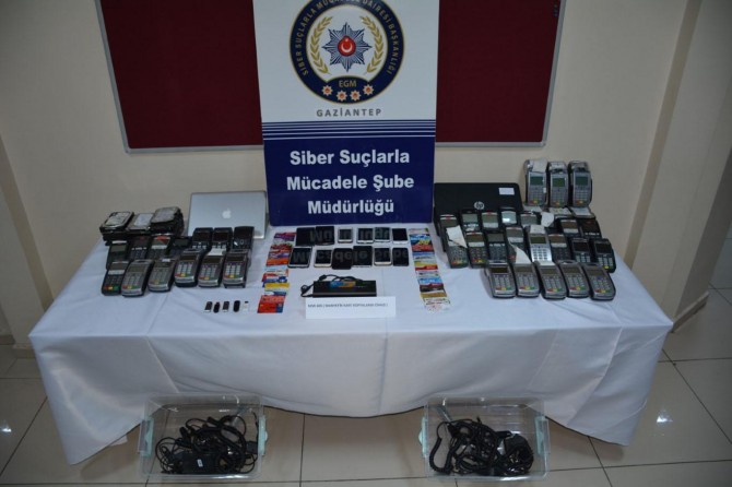 ​​Gaziantep merkezli 12 ilde kredi kartı operasyonu: 26 gözaltı