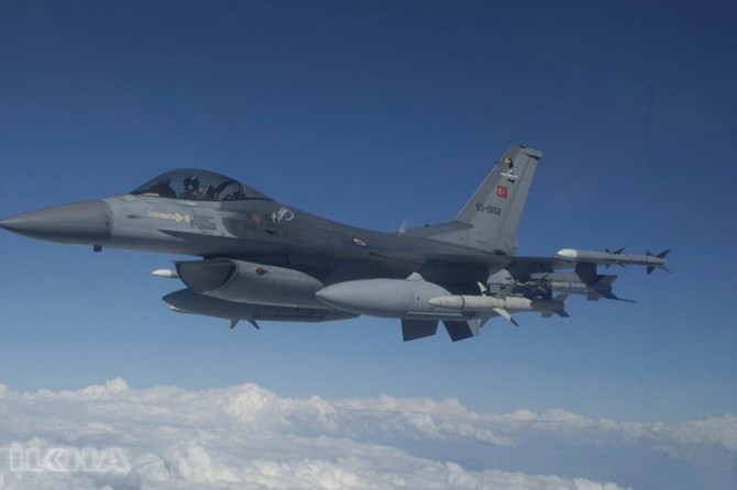 F-16 aircraft crashes in Nevşehir