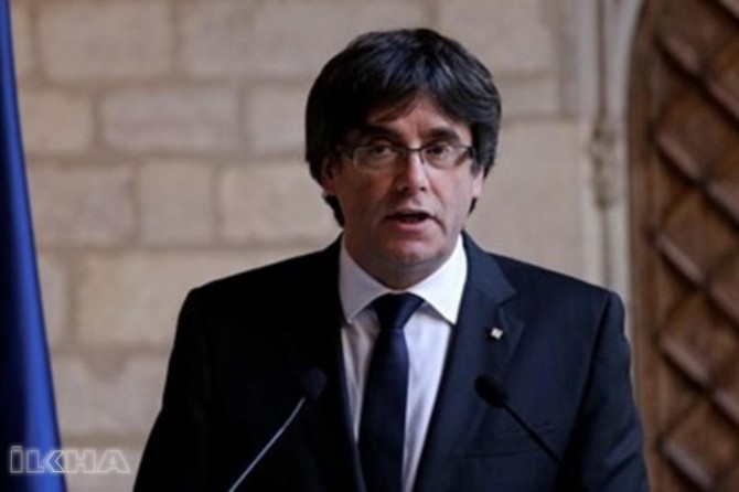 Catalan leader taken into custody