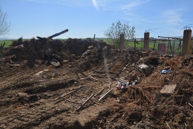 Batman Kozluk Koçaklar'da küçük kız çocuğu yangında can verdi