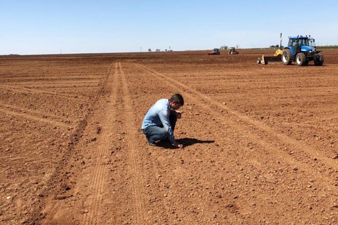 Viranşehir de pamuk ekimi hazırlıkları başladı