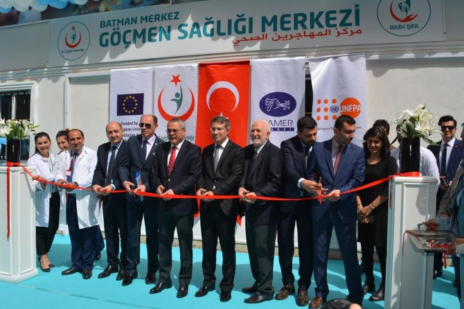 Batman'da Göçmen Sağlığı Merkezi açıldı