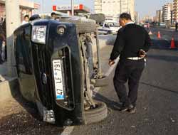 Midyat'ta Trafik Kazası: 1 Yaralı