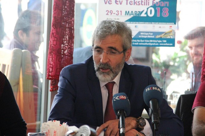 Van’da 2018 yılı fuarlarının açılışı yapıyor