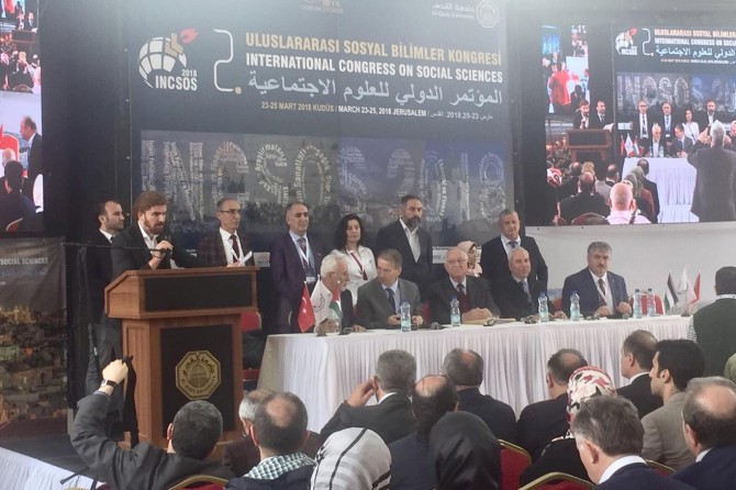Kudüs'te Uluslararası Sosyal Bilimler Kongresi