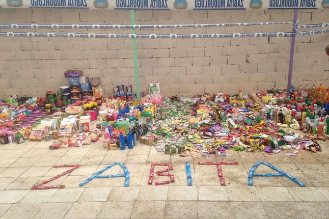 Tarihi geçmiş ürün bulunduran marketlere cezai işlem uygulandı