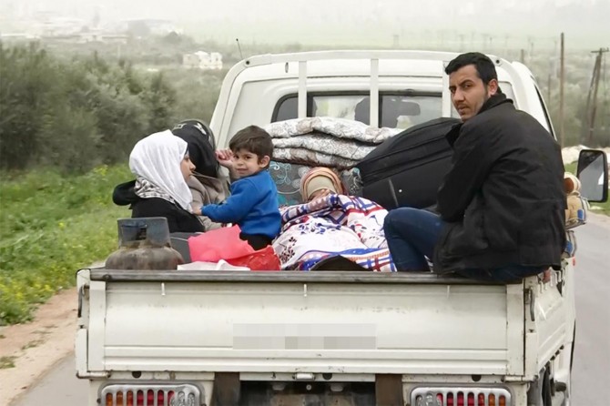 People of Afrin return to their homes