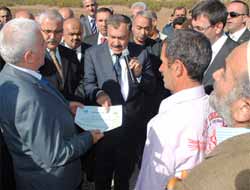 Bakanlar Eroğlu ve Yılmaz Bingöl'deydi