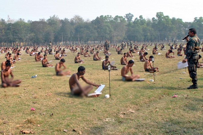 Despite all the measures, exam questions were stolen again in India