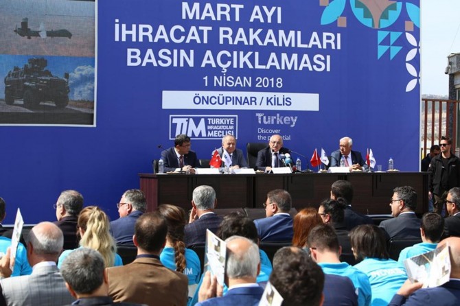 Mart ayında ihracat rekoru kırıldı