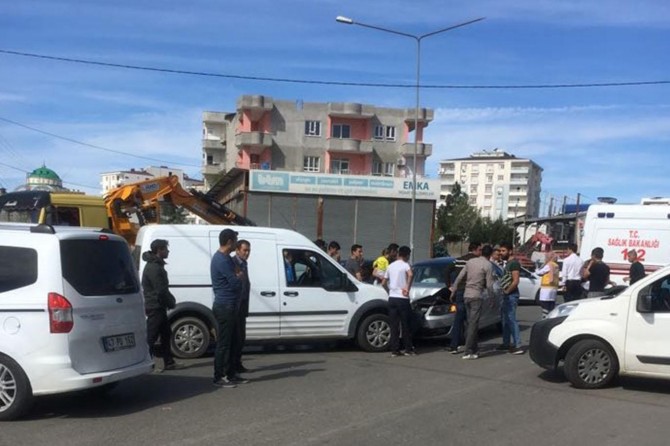 Batman'da trafik kazası: 2 yaralı