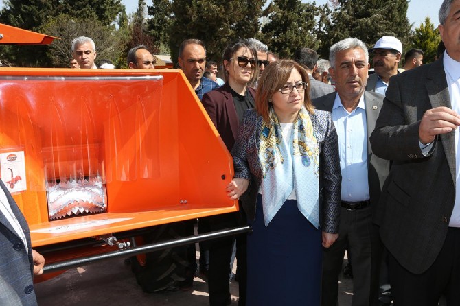 Gaziantep’te üreticilere destek