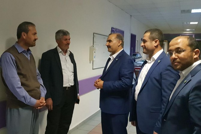 HÜDA PAR'dan Şanlıurfa'da hasta ziyaretleri