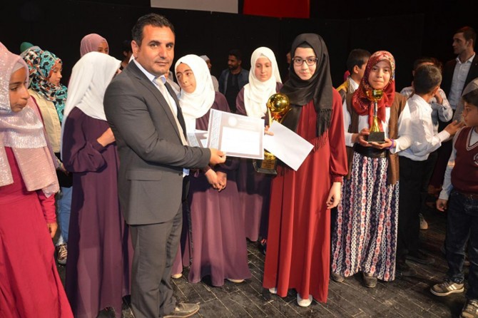 İmam hatip ortaokulları arasında Arapça yarışması