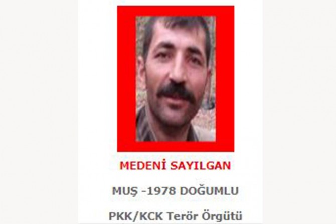 Kırmızı listede aranan PKK'li öldürüldü