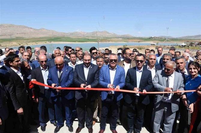 Kırkat Göleti Mesire Alanı açıldı