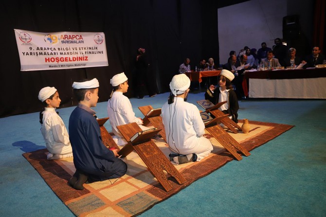 Mardin'de 'Arapça' yarışmasının finali yapıldı