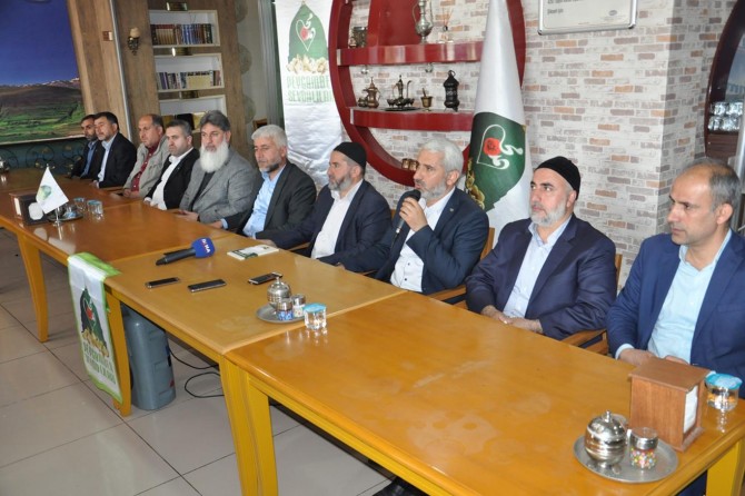 Peygamber Sevdalıları Platformu etkinlikle ilgili basını bilgilendirdi