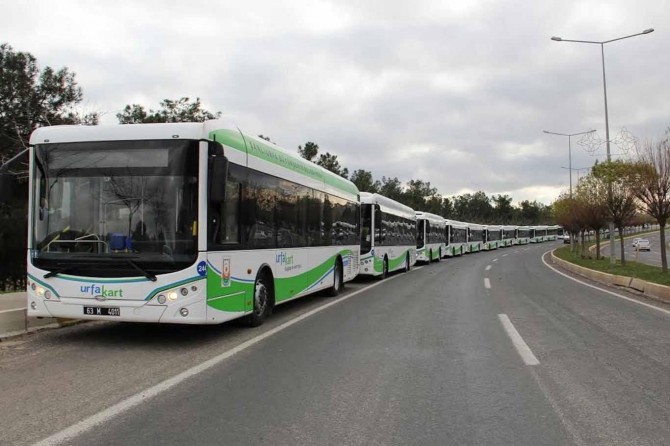 Şanlıurfa'da toplu ulaşım bugün ücretsiz