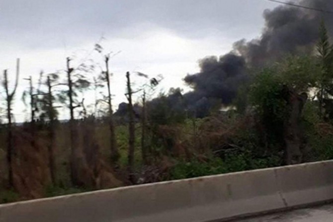 Li Cezayîrê balafir ket