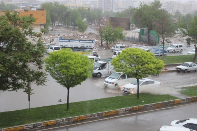 Şanlıurfa’da sağanak yağış