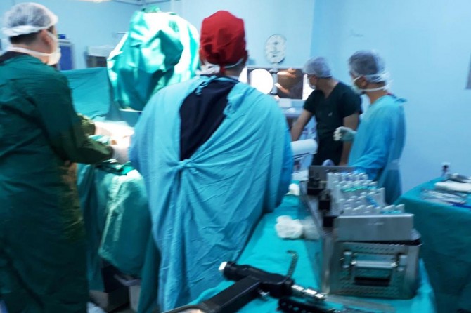 Derik’te ilk kemik ameliyatı yapıldı