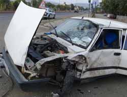 Bingöl Muş Karayolunda Kaza: 2 Yaralı