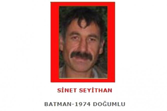 Kırmızı listede yer alan PKK'i öldürüldü