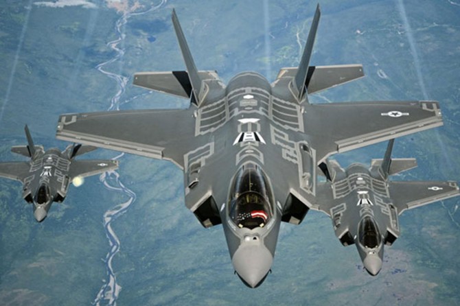 F-35'lerin teslimatı donduruldu