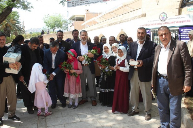 Şanlıurfa Mewlid Etkinliğine gül ile davet
