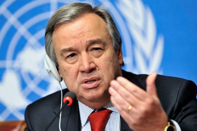 Guterres: BM'deki çıkmaz topyekûn askeri gerilime neden olabilir