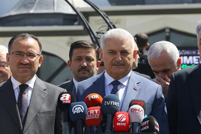 Başbakan: Suriye'ye yapılan operasyon olumlu bir adım