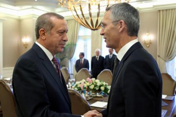 Cumhurbaşkanı Erdoğan Stoltenberg ile görüştü