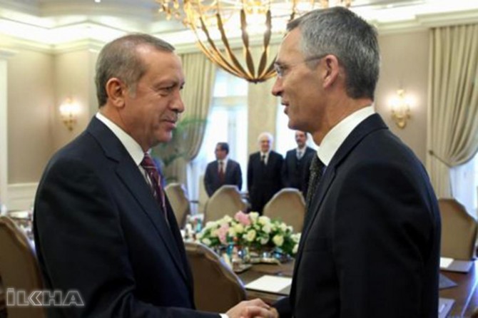 President Erdoğan receives Stoltenberg
