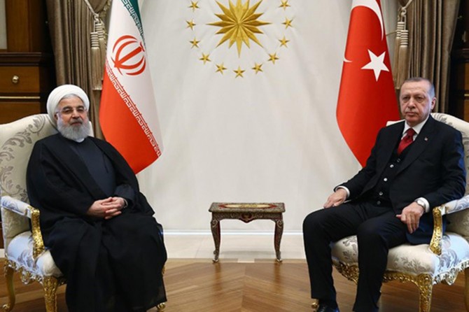 Cumhurbaşkanı Erdoğan ile Ruhani görüştü