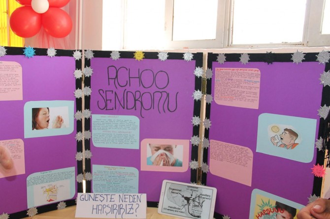 Adıyamanlı öğrencilerden bilim fuarı