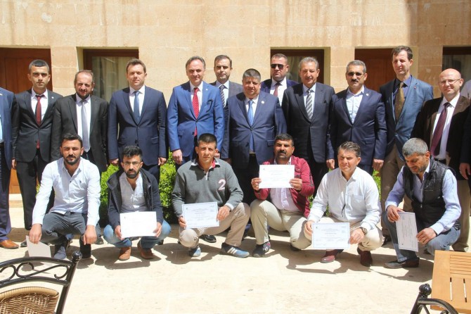 Eski hükümlülere sertifika verildi