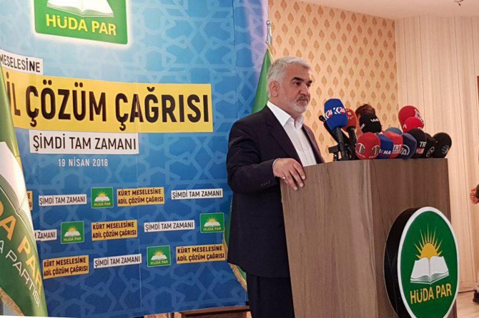 HÜDA PAR’dan Kürd Meselesine Adil Çözüm çağrısı
