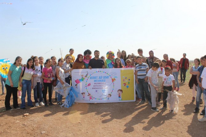 Nusaybin'de uçurtma şenliği