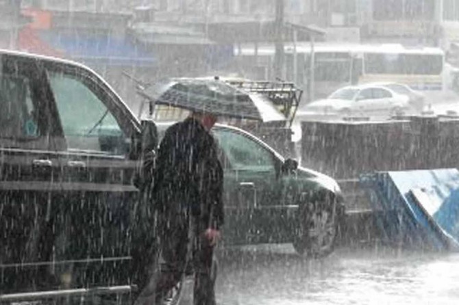 Meteorolojiden kuvvetli yağış uyarısı