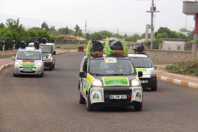 Diyarbakırlılar anons araçlarıyla mewlid etkinliğine davet ediliyor