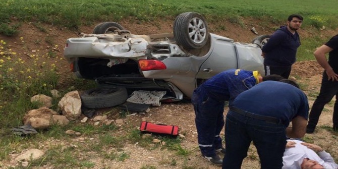 Batman-Hasankeyf yolunda kaza: 1 yaralı