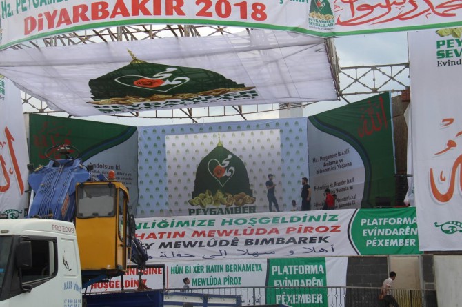 Diyarbakır Mewlid etkinliği hazırlıklarında son aşamaya gelindi