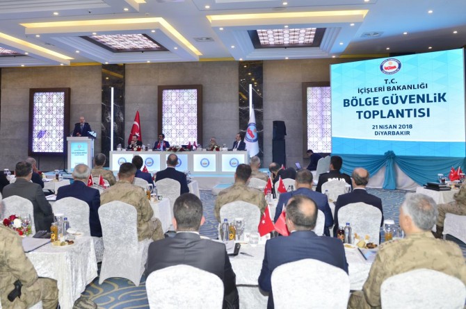 Diyarbakır’da "Bölge Güvenlik Toplantısı" yapıldı