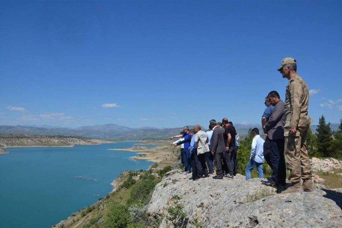 Malabadi Tabiat Parkı alanında inceleme