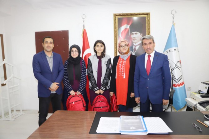 Sempozyuma katılacak öğrencilerden Sarı’ya ziyaret