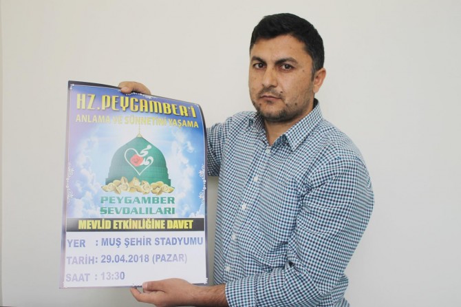 Muş Mevlid etkinliğine hazırlanıyor